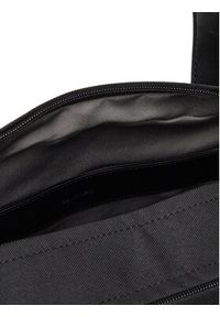 Calvin Klein Torba na laptopa Contrast Commuter Bag LV04D3032G Czarny. Kolor: czarny. Materiał: skóra