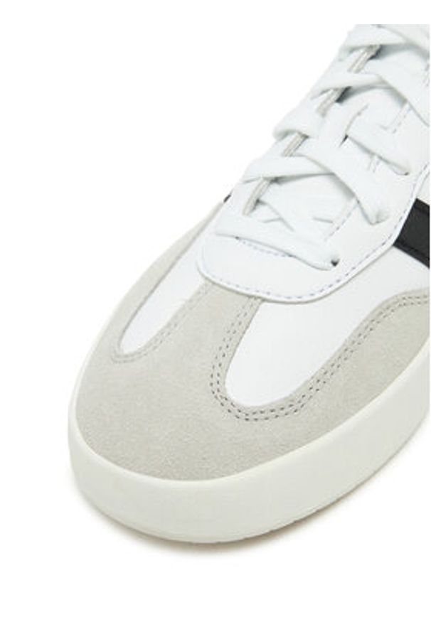 Adidas - adidas Sneakersy Barreda JI2306 Biały. Kolor: biały. Materiał: skóra