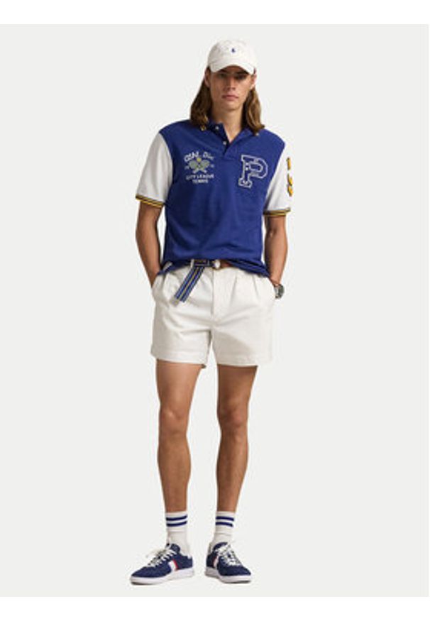 Polo Ralph Lauren Polo 710964978001 Niebieski Classic Fit. Typ kołnierza: polo. Kolor: niebieski. Materiał: bawełna