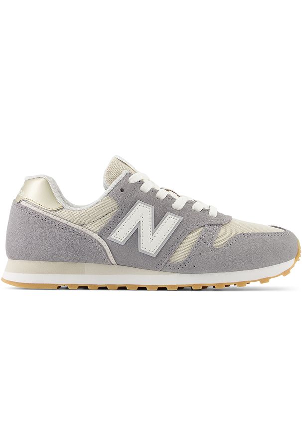 Buty damskie New Balance WL373PH2 – szare. Okazja: na co dzień. Kolor: szary. Materiał: guma, skóra, zamsz, materiał, syntetyk. Szerokość cholewki: normalna. Model: New Balance 373