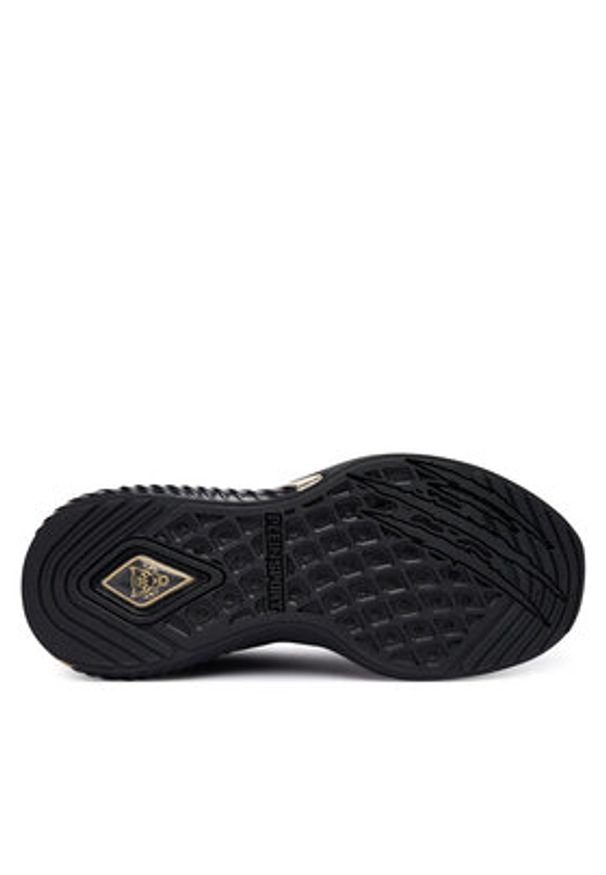 Plein Sport Sneakersy FAES USC0779 STE003N Czarny. Kolor: czarny. Materiał: materiał