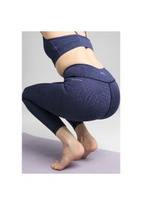 Puma - Damskie legginsy 7/8 z wysokim stanem MOVE CLOUDSPUN PUMA Blue Crystal. Stan: podwyższony. Kolor: niebieski. Materiał: materiał