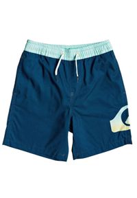Spodenki kąpielowe dla dzieci Quiksilver Dredge. Kolor: niebieski. Materiał: poliester