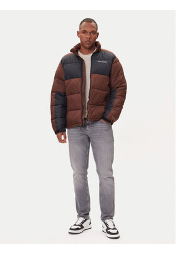 columbia - Columbia Kurtka zimowa Pike Lake™ II 2050941 Brązowy Regular Fit. Kolor: brązowy. Materiał: syntetyk. Sezon: zima