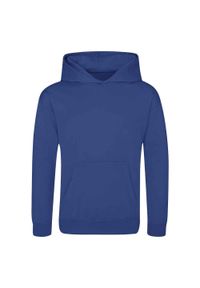 AWDIS - Sportowa Bluza Dziecięca Z Poliestru. Kolor: niebieski. Materiał: poliester
