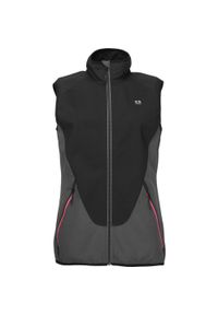 ZENZIMAT - Damska kamizelka softshell LOAP Urlanda, XS. Kolor: różowy, szary, wielokolorowy, czarny. Materiał: softshell. Sport: turystyka piesza #1