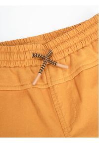 COCCODRILLO - Coccodrillo Spodnie dresowe WC3119101DWK Żółty Slim Fit. Kolor: żółty. Materiał: bawełna