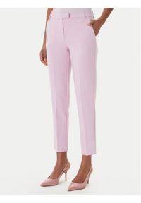 Fracomina Spodnie materiałowe FR26SV4002W42901 Różowy Slim Fit. Kolor: różowy. Materiał: syntetyk #1