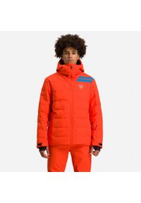 Kurtka narciarska męska Rossignol Rapide Ski. Kolor: pomarańczowy. Materiał: materiał. Sport: narciarstwo