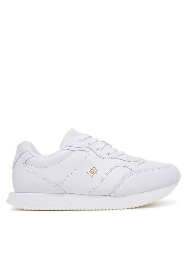 TOMMY HILFIGER - Sneakersy Tommy Hilfiger. Kolor: biały