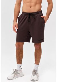 ROUGH RADICAL - Męskie spodenki dresowe Rough Radical Cotton Active Shorts Men. Kolor: brązowy. Materiał: dresówka