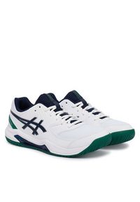 Asics Buty do tenisa Gel-Dedicate 8 1041A408 Biały. Kolor: biały. Materiał: skóra. Sport: tenis #3