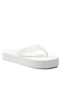 Calvin Klein Jeans Japonki Flatform Flipflop Jelly YW0YW01398 Biały. Kolor: biały #5