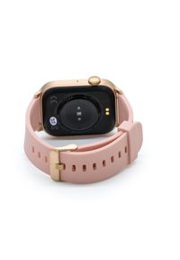 KIANO - Kiano Watch Go Różowy. Rodzaj zegarka: smartwatch. Kolor: różowy. Materiał: materiał. Styl: sportowy, casual, elegancki, klasyczny