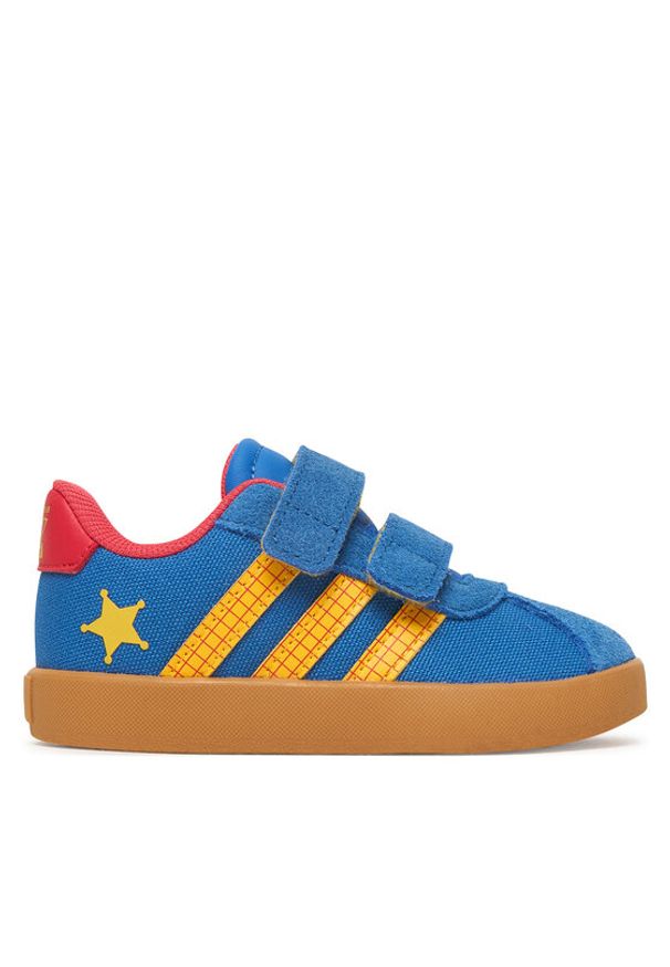Adidas - adidas Sneakersy Pixar Toy Story Vl Court 3.0 JQ4381 Niebieski. Kolor: niebieski. Materiał: materiał. Wzór: motyw z bajki