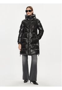 Woolrich Płaszcz zimowy Aliquippa Long CFWWOU0926FRUT3085 Czarny Regular Fit. Kolor: czarny. Materiał: syntetyk. Sezon: zima #5