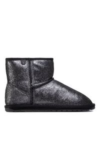 EMU Australia Śniegowce Wallaby Mini Metallic Teens T12358 Czarny. Kolor: czarny. Materiał: skóra, zamsz #4