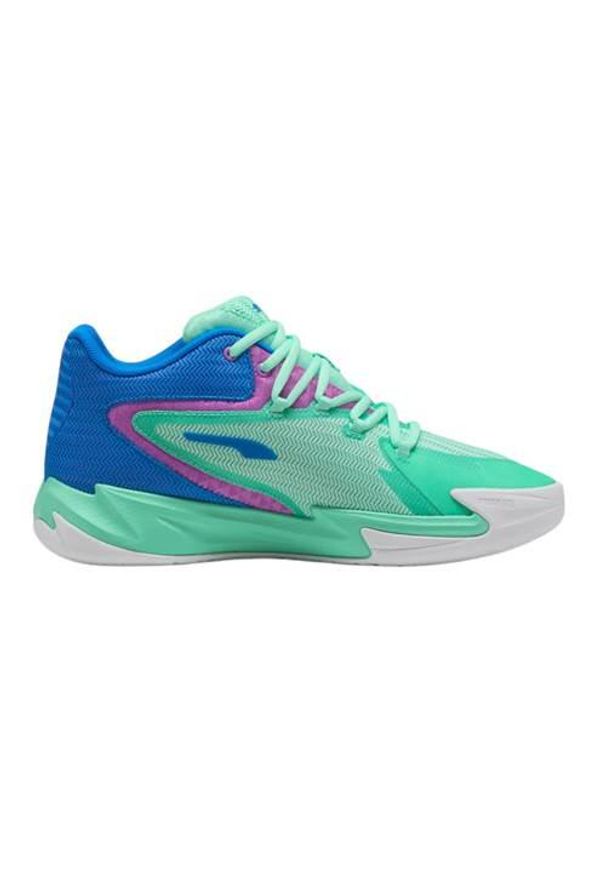Buty koszykarskie męskie Puma Dagger. Kolor: wielokolorowy. Materiał: materiał, syntetyk. Szerokość cholewki: normalna