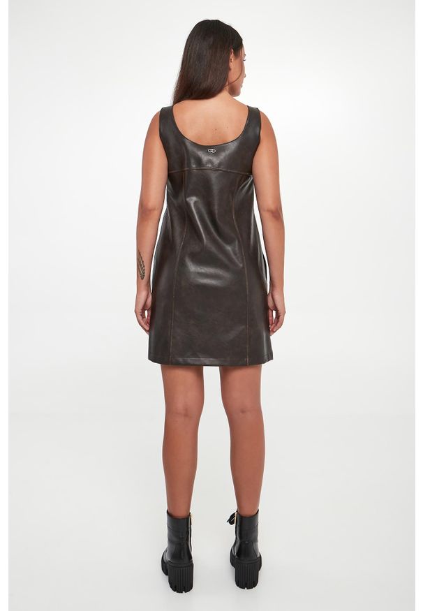 Liu Jo - Sukienka z ekoskóry LIU JO