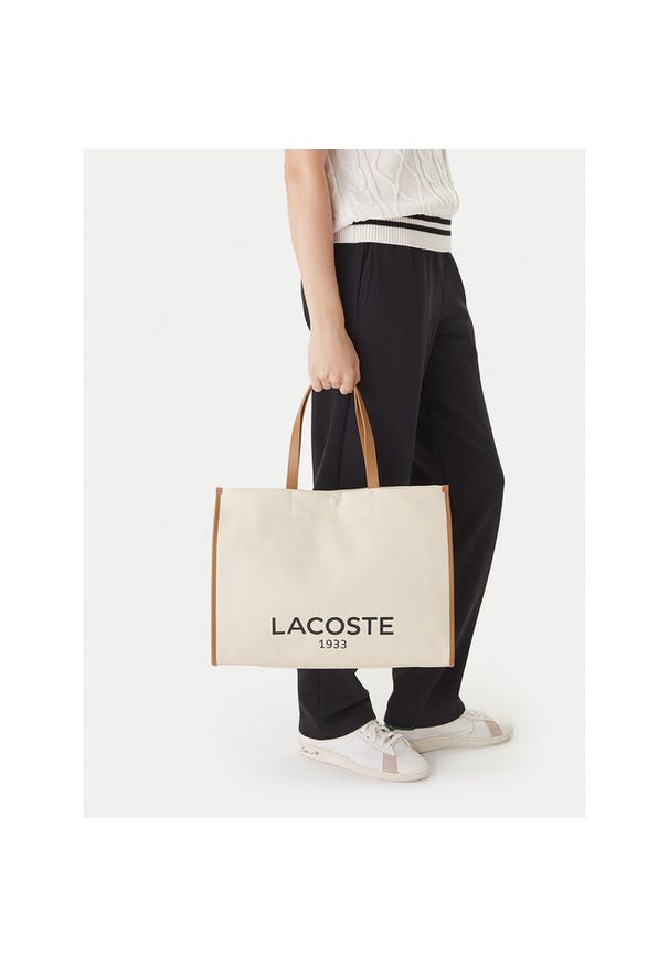 Torebka Lacoste. Wzór: kolorowy