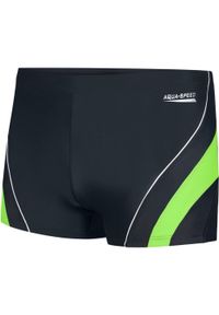 Spodenki pływackie męskie Aqua Speed Dennis. Kolor: żółty, wielokolorowy, niebieski, zielony