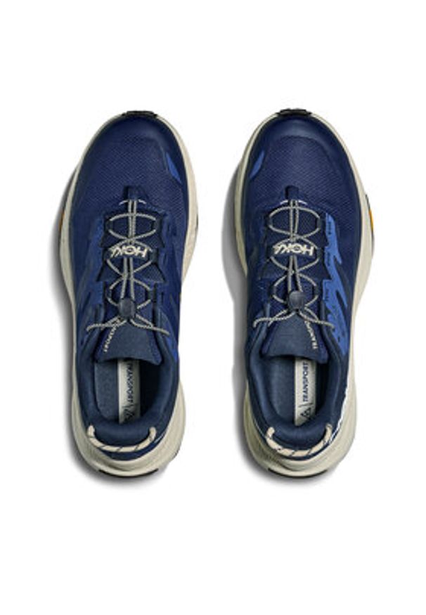 HOKA - Hoka Sneakersy Transport Gtx 133957F/MFF Granatowy. Kolor: niebieski. Materiał: materiał