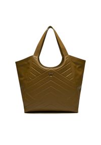 Pinko - PINKO Torebka Tote Bag Puzzle 104536 A29Y V68Q Zielony. Kolor: zielony. Materiał: skórzane