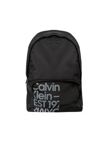 Calvin Klein Plecak "Sport Essentials Campus" | K50K510379 | Mężczyzna | Czarny. Kolor: czarny. Materiał: poliester. Wzór: nadruk. Styl: sportowy