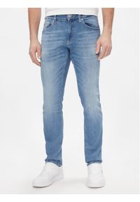 Tommy Jeans Jeansy Scanton Slim Ah1236 DM0DM18138 Granatowy Slim Fit. Kolor: niebieski