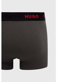 Hugo - HUGO bokserki 3-pack męskie kolor zielony. Kolor: zielony #3