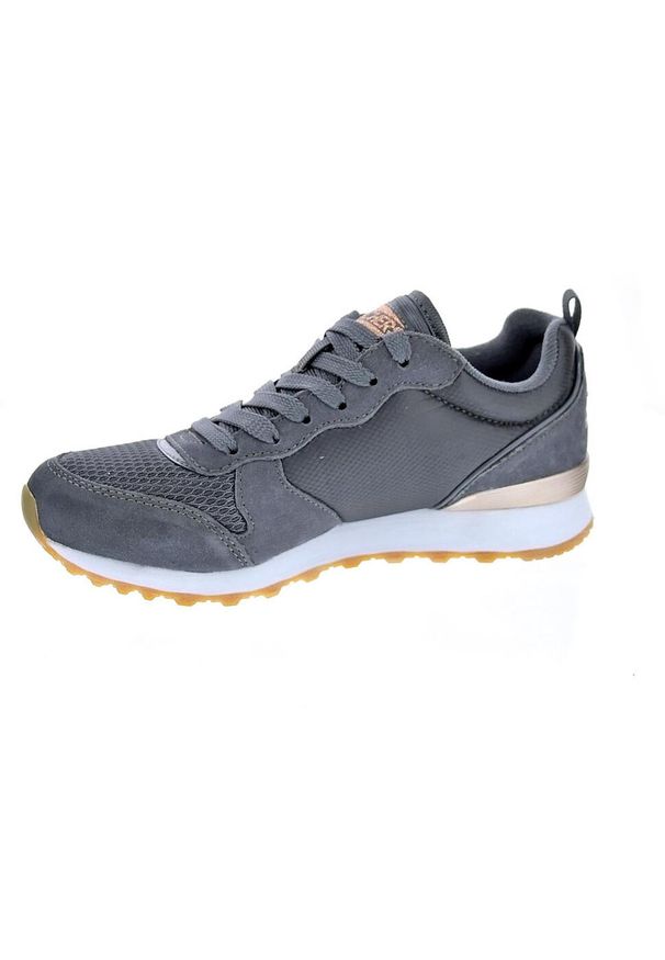 skechers - Buty na co dzień damskie SKECHERS RETROS OG 85 skóra. Okazja: na co dzień. Kolor: szary. Materiał: skóra