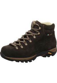 Buty GORE-TEX męskie Zamberlan New Trail Lite Evo GTX. Kolor: brązowy. Technologia: Gore-Tex. Sport: turystyka piesza