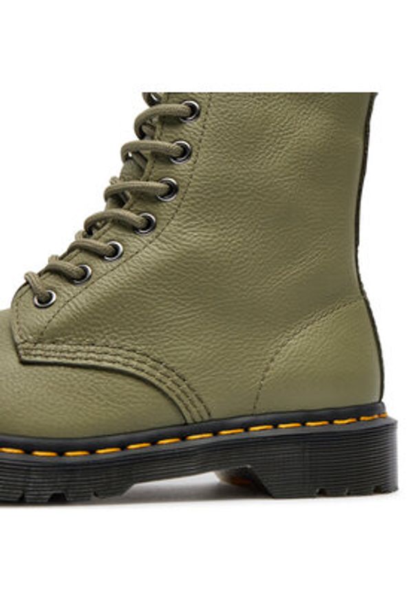 Dr. Martens Glany 1460 Pascal 31693357 Khaki. Kolor: brązowy. Materiał: skóra