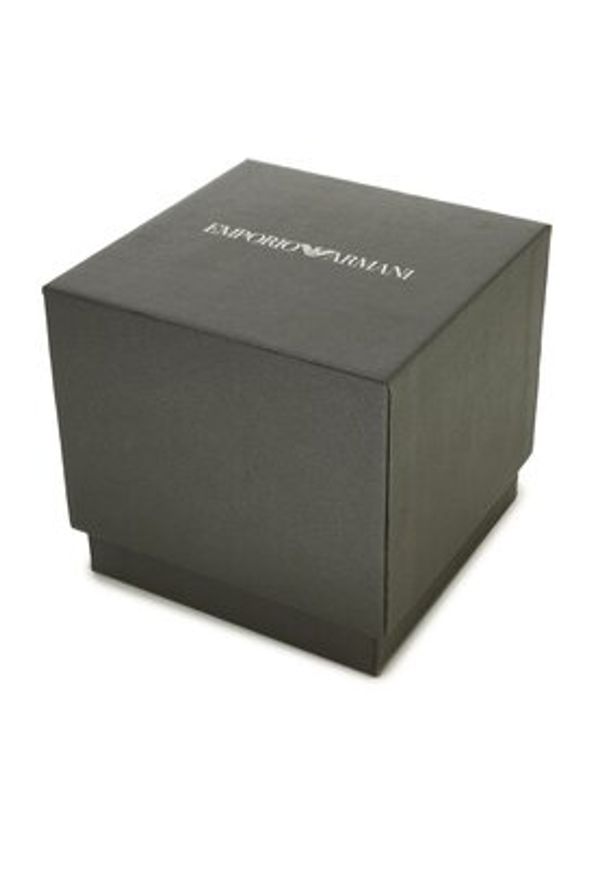 Emporio Armani Zegarek AR11357 Czerwony. Kolor: czerwony. Materiał: skóra