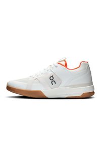 On - ON THE ROGER Clubhouse PRO Ivory | Flame Sneakersy męskie. Okazja: na co dzień. Kolor: biały. Materiał: materiał. Sport: tenis #3