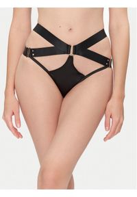 Hunkemöller Figi brazylijskie Colette 301145 Czarny. Kolor: czarny. Materiał: syntetyk