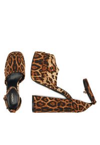 DeeZee Półbuty E3543-1A Kolorowy. Materiał: materiał. Wzór: kolorowy #6