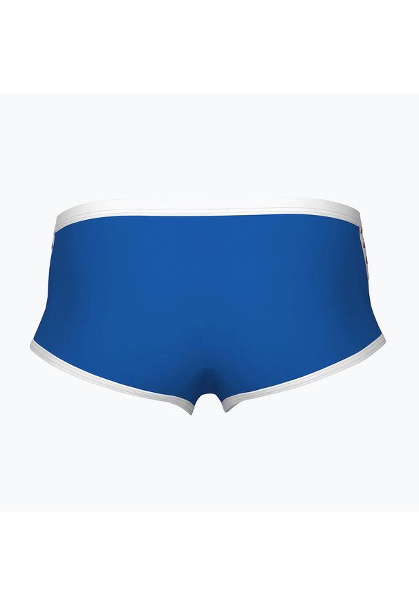 Arena - Slipy pływackie męskie arena Icons Swim Low Waist Short Solid. Kolor: biały, wielokolorowy, niebieski