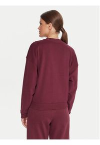 DKNY Sport Bluza DP5T1462 Bordowy Regular Fit. Kolor: czerwony. Materiał: bawełna. Styl: sportowy