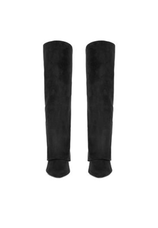 DeeZee Kozaki HY316-2 Czarny. Kolor: czarny. Materiał: materiał