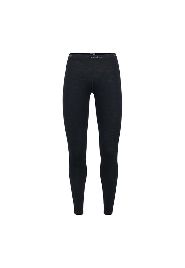 Icebreaker - ICEBREAKER WOMENS MERINO 200 OASIS LEGGINGS > 104383001BLK. Okazja: na spacer. Materiał: materiał, wełna. Sport: turystyka piesza