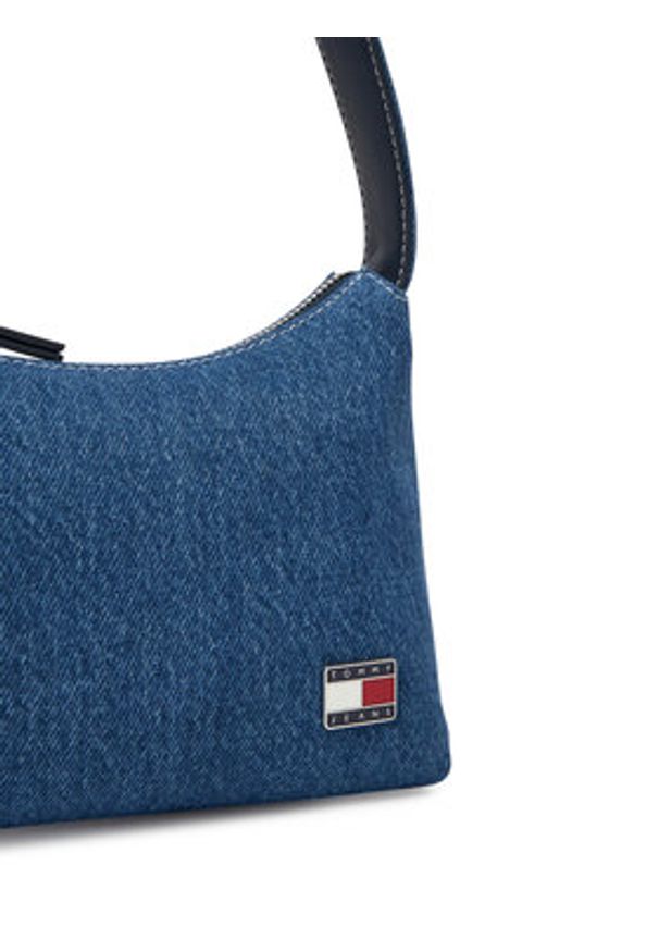 Tommy Jeans Torebka Tjw Cool Denim Shoulder Bag AW0AW17877 Niebieski. Kolor: niebieski