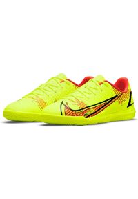 Buty piłkarskie Nike Mercurial Vapor 14 Academy Ic Jr CV0815-760 wielokolorowe żółcie. Kolor: wielokolorowy. Materiał: guma, syntetyk, materiał. Szerokość cholewki: normalna. Sport: piłka nożna #9