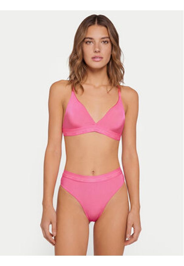 Guess Biustonosz braletka O4YC16 KCF20 Różowy. Kolor: różowy. Materiał: syntetyk