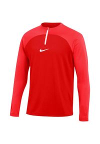 Nike - Męska Koszulka Academy DriFIT Drill Top. Kolor: czerwony