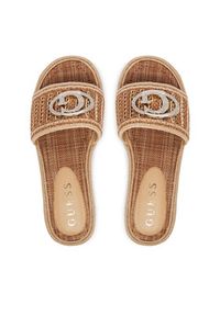 Guess Espadryle FLJKLI FAB03 Beżowy. Kolor: beżowy. Materiał: syntetyk #3