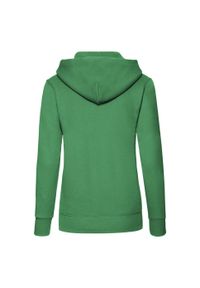 FRUIT OF THE LOOM - Bluza Damska Z Kapturem. Typ kołnierza: kaptur. Kolor: zielony