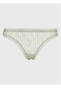 Calvin Klein Underwear Komplet 3 par stringów 000QD3802E Kolorowy. Materiał: syntetyk. Wzór: kolorowy #5