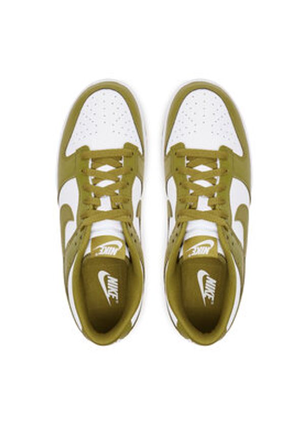 Nike Sneakersy Dunk Low Retro DV0833 105 Zielony. Kolor: zielony. Materiał: skóra