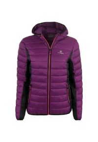 XERO SHOES - Kurtka damska Athl. DPT Salome fioletowo-czarna. Kolor: fioletowy, wielokolorowy, czarny. Sport: turystyka piesza #1